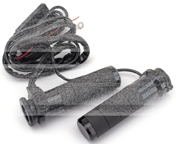 Koso Titan-X Heated Grips Black Cable (FR)