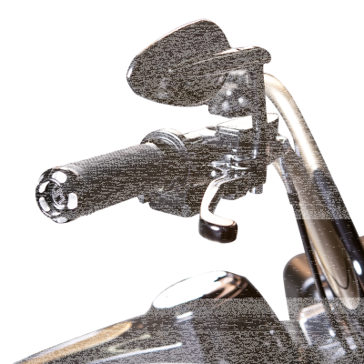 PM Heated Apex Grips Chrome Cable (FR)