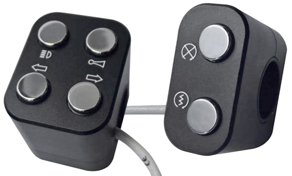 Handlebar Button Set 7/8" & 1" (GB)