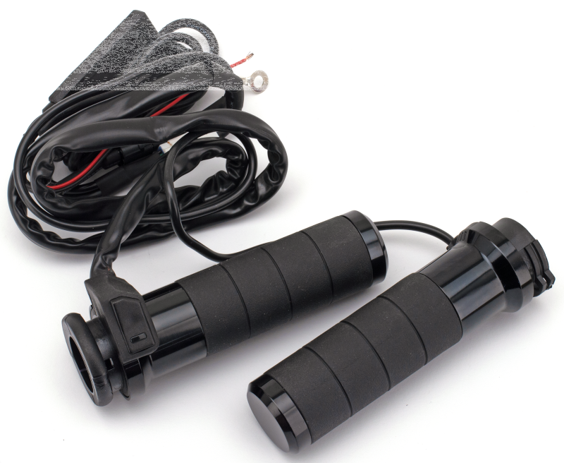 Koso Titan-X Heated Grips Black Cable (ES)