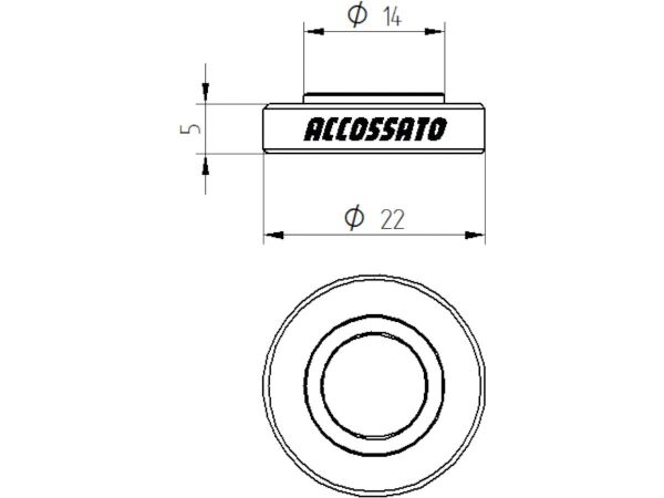 4-Pistona Brake Caliper Spacers