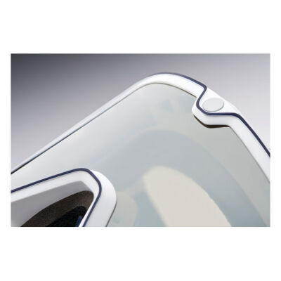 100% Barstow goggle Lucien mirror silver lens