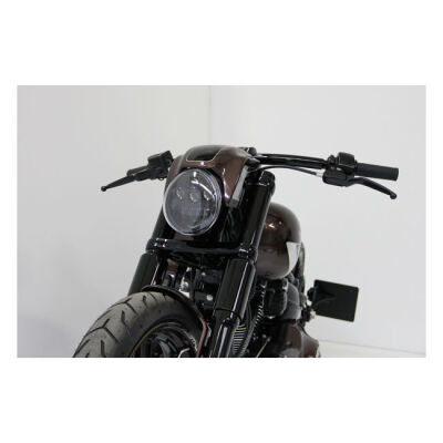 Cult-Werk, LED headlamp kit. Night Rod style. Gloss black