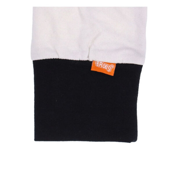 Roeg Shawn stripe sweatshirt off-white/black Size M
