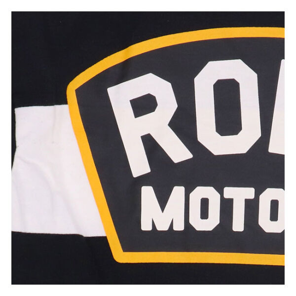 Roeg Shawn stripe sweatshirt off-white/black Size M