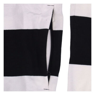 Roeg Shawn stripe sweatshirt off-white/black Size M