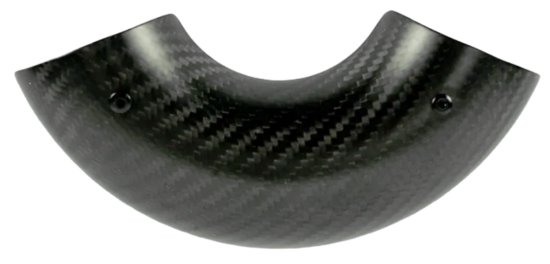 Carbon Heat Shield 2.5" Radius (IT)