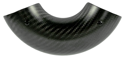 Carbon Heat Shield 4" Radius (GB)