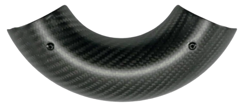 Carbon Heat Shield 3" Radius (ES)