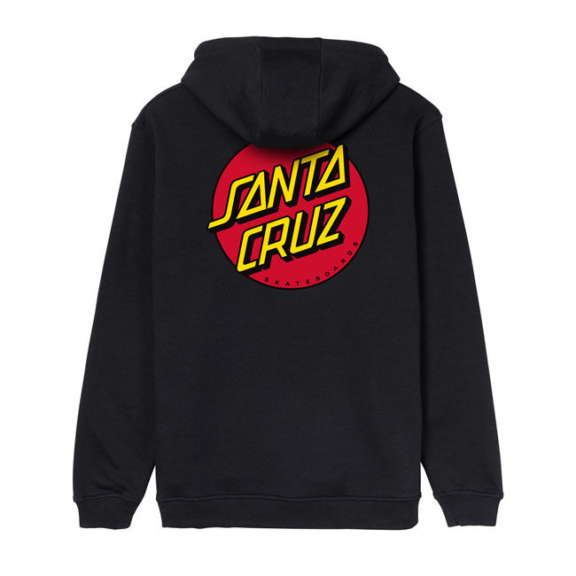 Santa Cruz Dot Chest hoodie black Size M