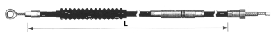 Karbon Fiber clutch cable XL04 L=62" (GB)