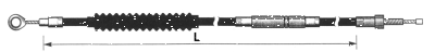 Chromite clutch cable XL86 L=57" (GB)