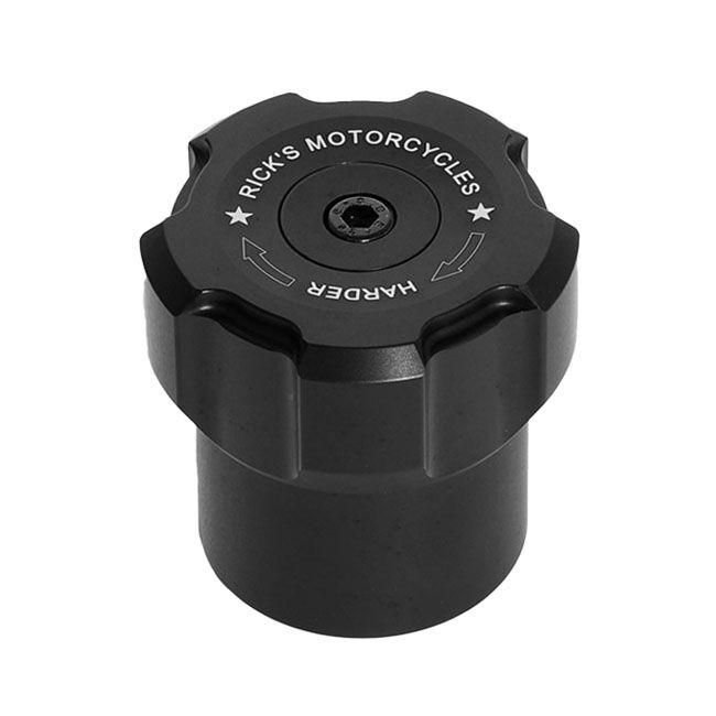 Rick\\\\s Motorcycles, Knob shock absorber adjuster. Black