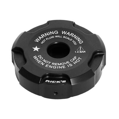 Rick\\\\s Motorcycles, Cover radiator cap. Black
