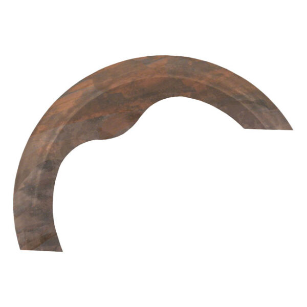 BK, Half-Moon front fender. 135mm wide....