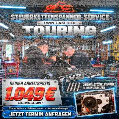 Steuerkettenspannerwechsel Twin Cam A Touring V2