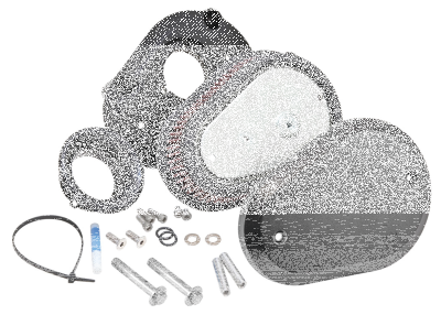 K&N RK series Air cleaner kit, black (DE)