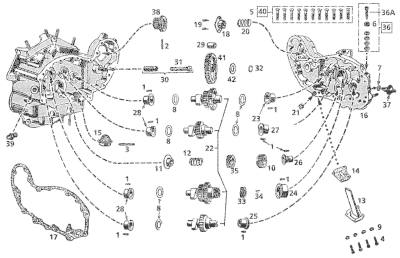 Bushing idling gear (OEM gears) (FR)