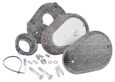 K&N RK series Air cleaner kit, black (GB)