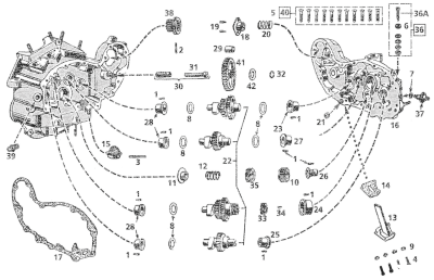 Bushing idling gear (OEM gears) (GB)