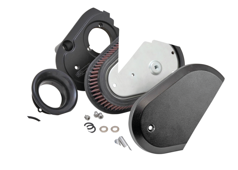 K&N RK series Air cleaner kit, black (ES)