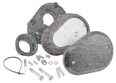 K&N RK series Air cleaner kit, black (ES)