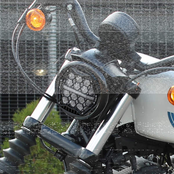 Honeycomb 5.75" Headlight Amber (ES)