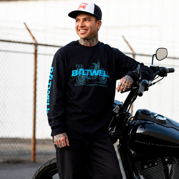 Biltwell ADVXL long sleeve t-shirt black Size XL