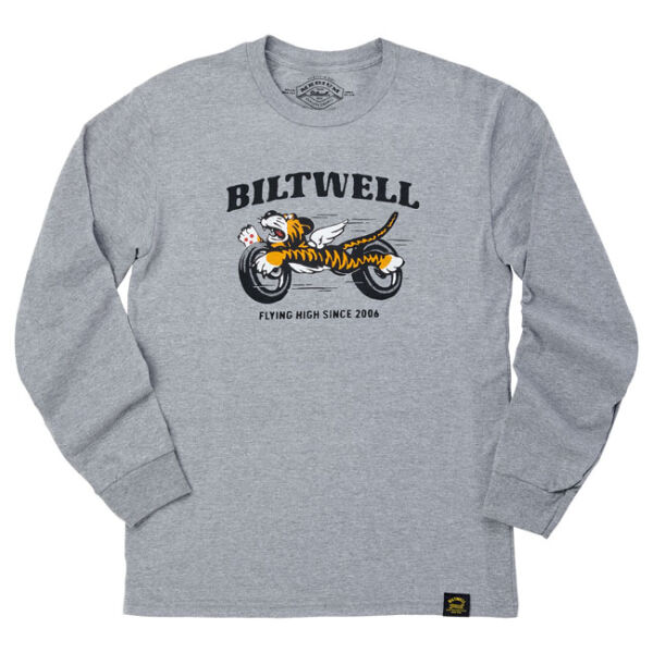 Biltwell Tiger long sleeve graphite Size XL