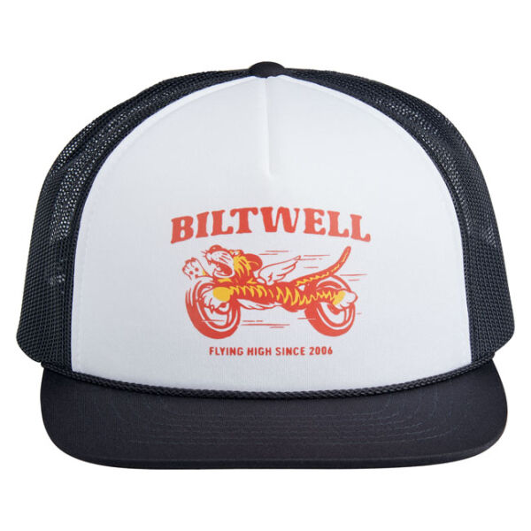 Biltwell Tiger trucker cap black/white One size fits most