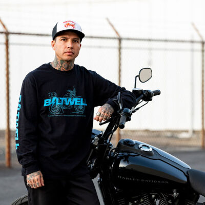 Biltwell Tiger trucker cap black/white One size fits most