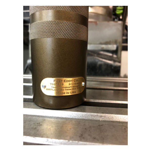 Fast Eddy, transmission pulley / sprocket nut socket, 2-1/4""""