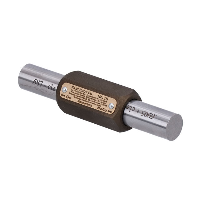 Fast Eddy, cam bushing Go & No-Go gauge pin