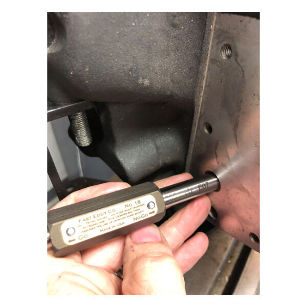 Fast Eddy, oil pump bushing Go & No-Go gauge pin