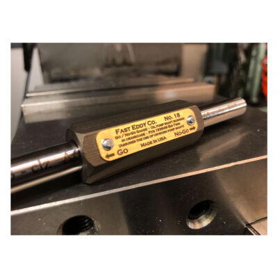 Fast Eddy, oil pump bushing Go & No-Go gauge pin