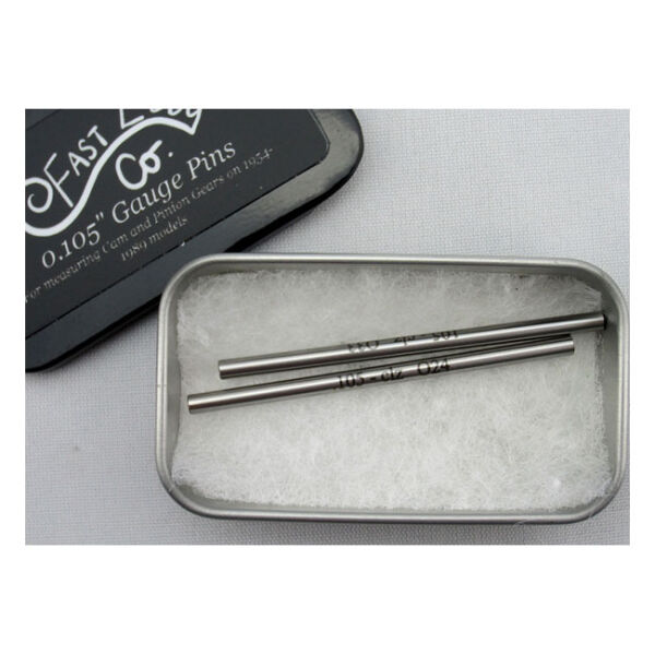 Fast Eddy, cam & pinion gear gauge pins...