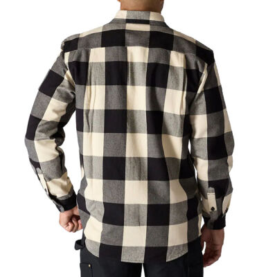 Carhartt Plaid flannel shirt oat milk Size 2XL