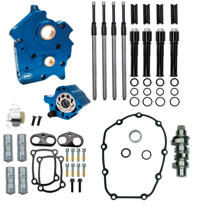 Cam Chest Blk HPT496 Chain Wtr ME17-Up (FR)